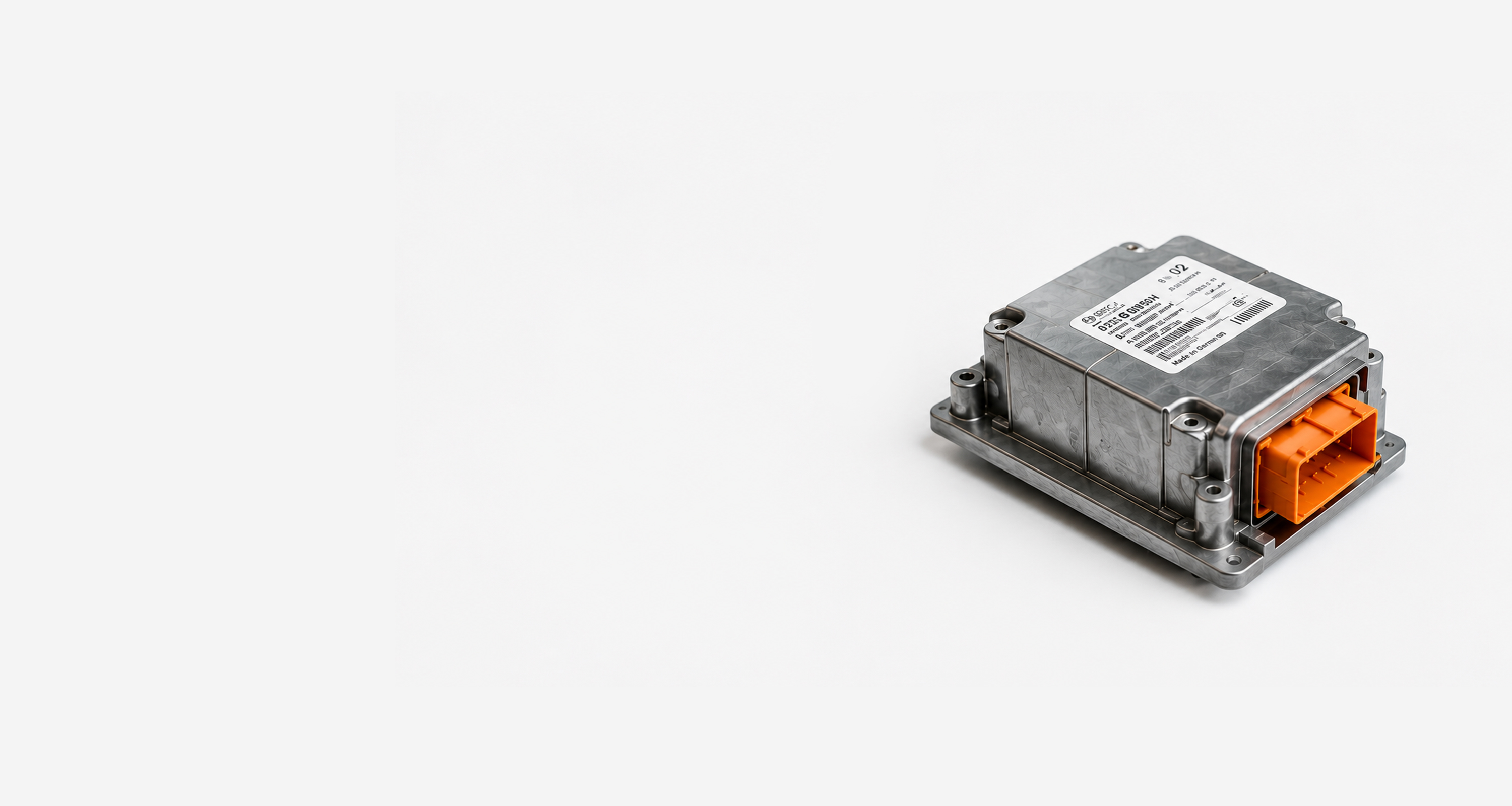 Airbag control module ready for crash data reset